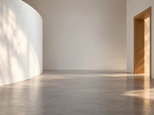 Curved Wall and Oak Doorway — Cities & Architecture wallpaper
