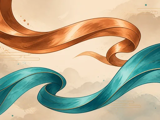 Wide 2D Animated Scene — Abstract Galaxy Fold wallpaper