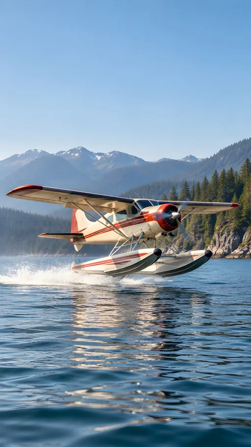 Floatplane Lifting Off — Cars & Vehicles phone wallpaper