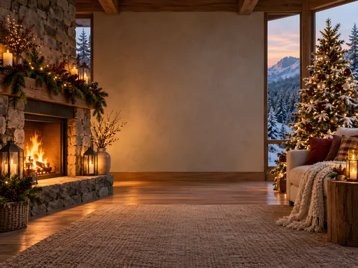Warm Winter Hearth — Seasons & Weather wallpaper