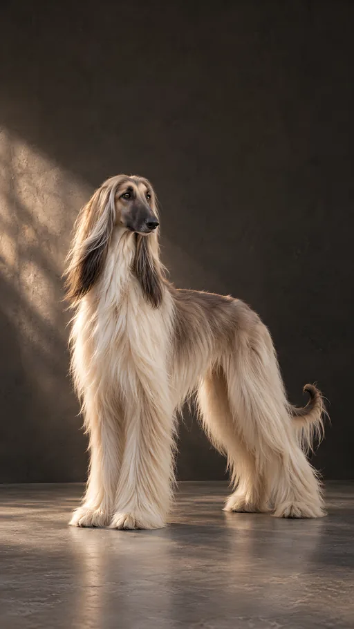 Afghan Hound Portrait — Pets wallpaper