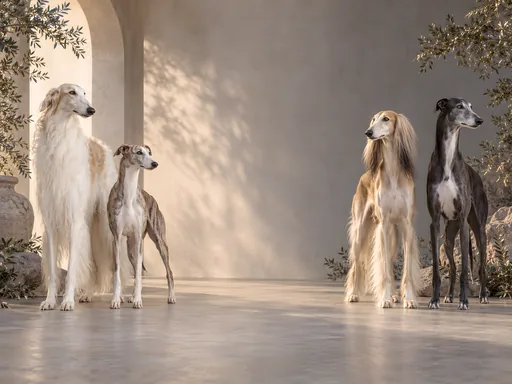 Sighthounds in the Studio — Pets wallpaper