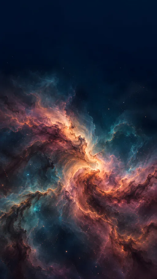 Warm Nebular Filaments — Space wallpaper