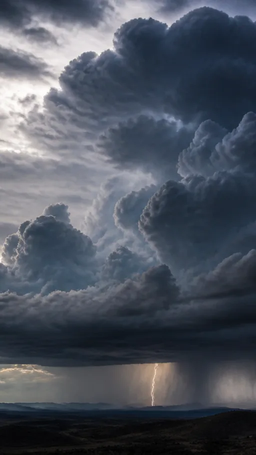 Powerful Dramatic Cloud Formation — Seasons & Weather wallpaper