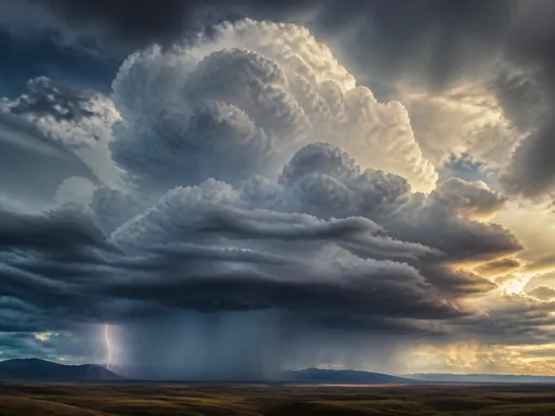 Powerful Dramatic Cloud Formation — Seasons & Weather wallpaper