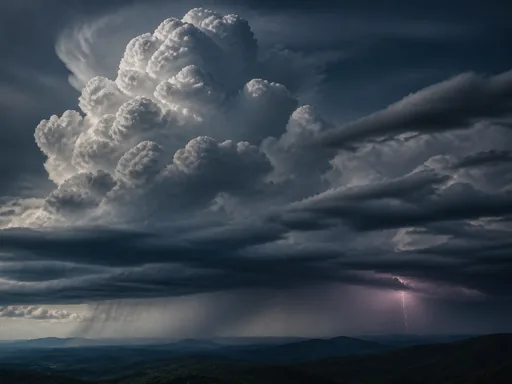 Powerful Dramatic Cloud Formation — Seasons & Weather wallpaper