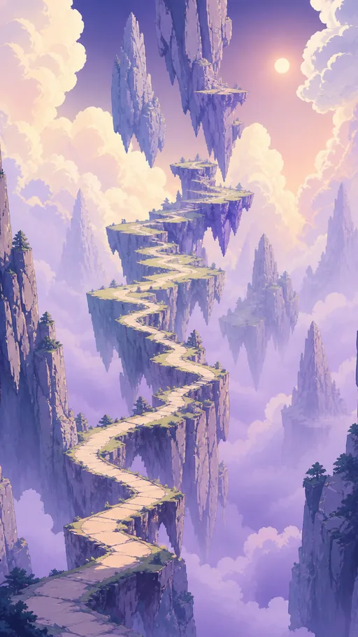 Tall Impossible Valley Where A — Fantasy wallpaper