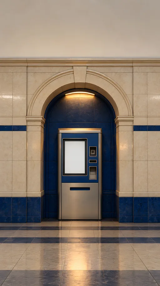 Blank Ticket Machine Recess — Cities & Architecture wallpaper