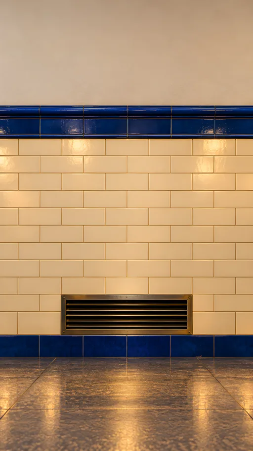 Vent Grille in Warm Tile — Cities & Architecture wallpaper