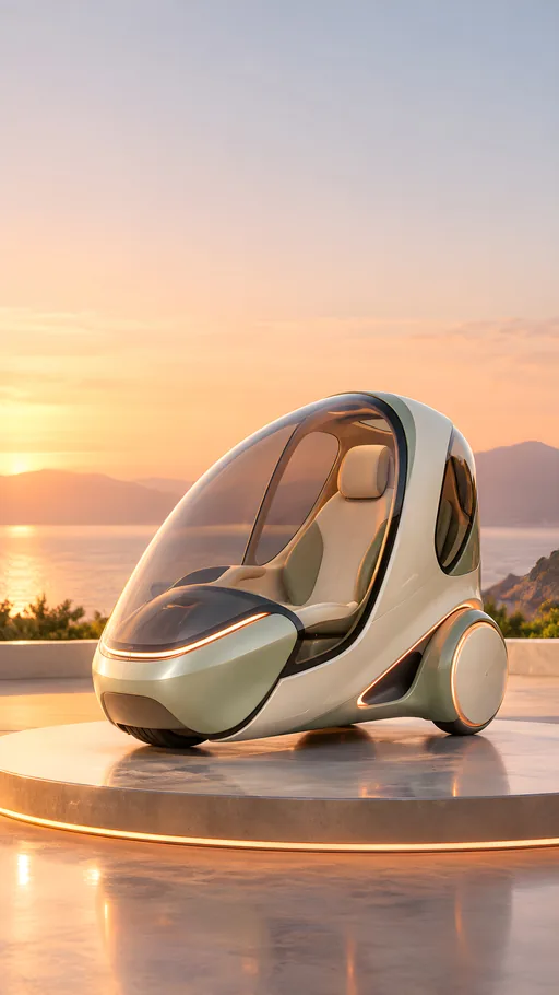 Commuter Capsule on a Platform — Cars & Vehicles phone wallpaper