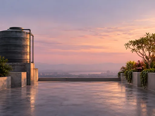 Rooftop Tank and Roof Garden — Cities & Architecture wallpaper