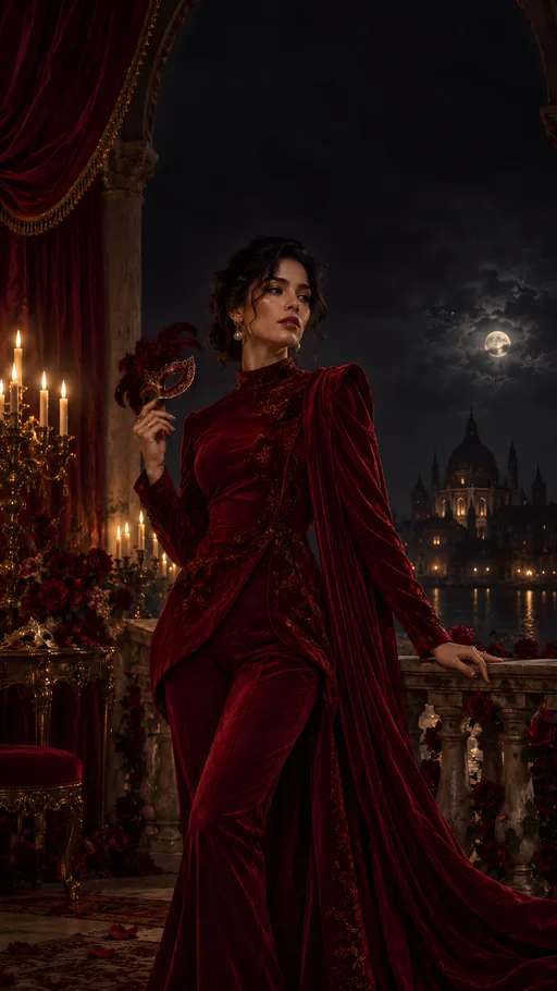 Midnight Masquerade — People & Portraits wallpaper