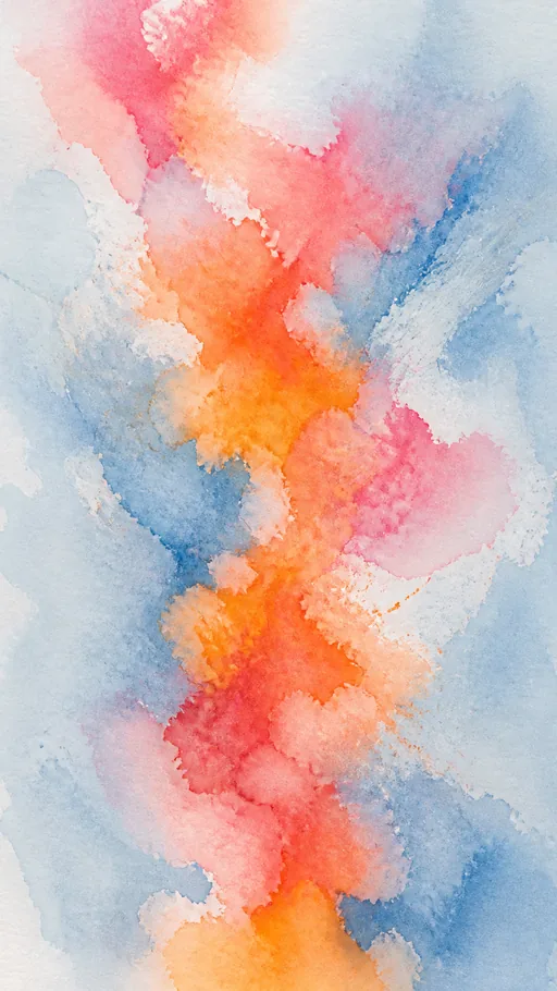 Vertical Cascade — Abstract wallpaper