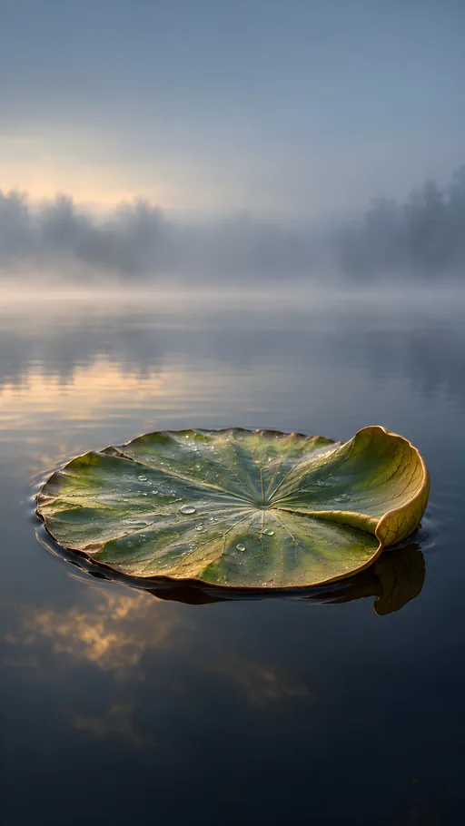 Lily Pad on Blackwater — Nature & Landscapes wallpaper